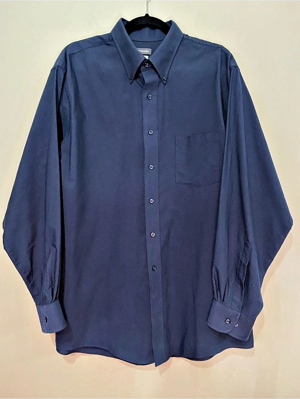 Van Heusen Men's Blue Dress Shirt
